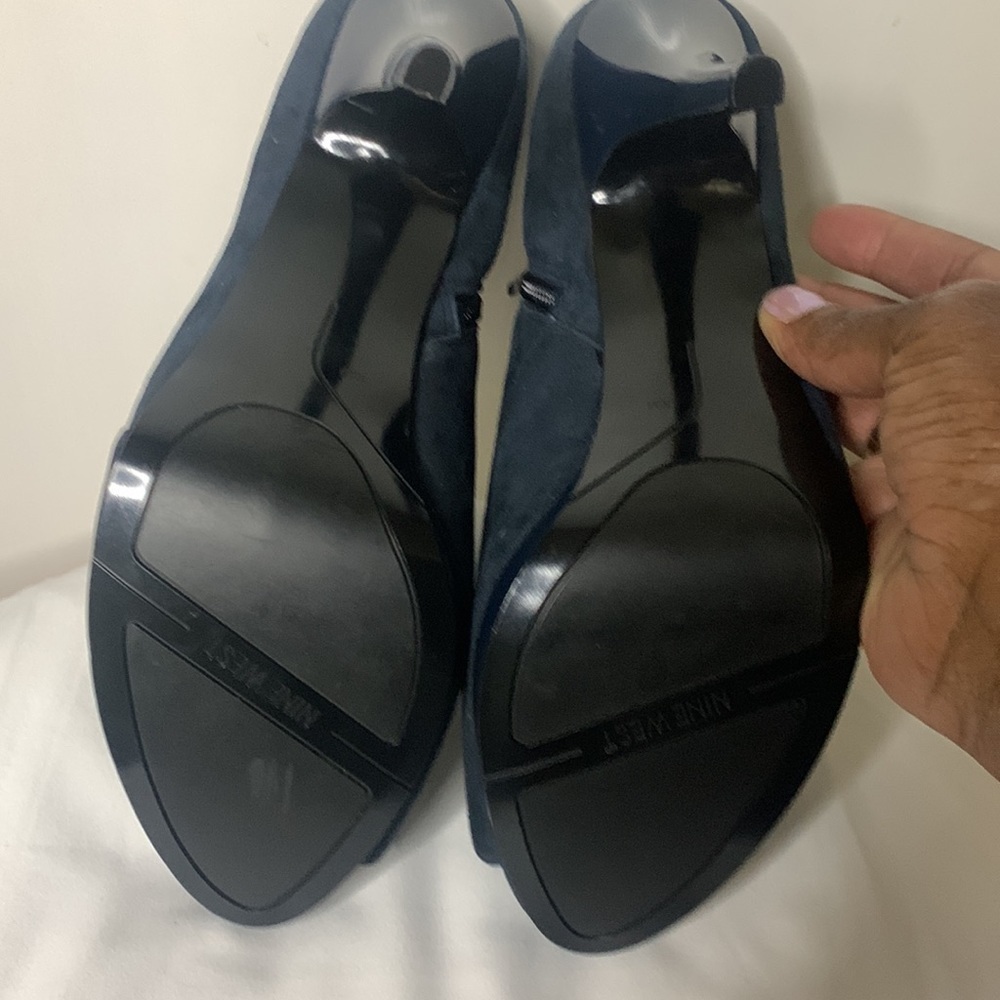 Nine West Peep Toe Booties - Picture 4 of 6